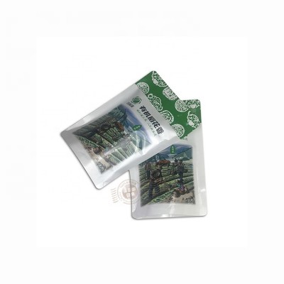 High Quality Plastic Rice Packaging Bag Four Side Seal Gusset Pouch