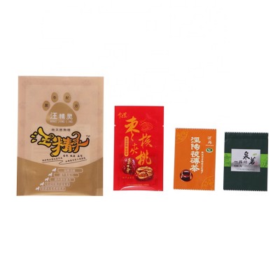 Heat seal snack dry nut packaging food plastic bag